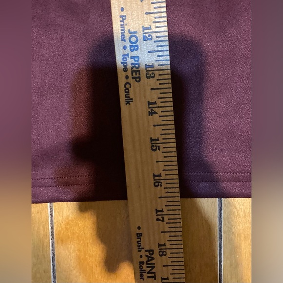 NWT Ladies Size Small SHEIN Bae Burgundy Lined Skirt - Picture 7 of 13